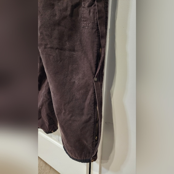 Berne Insulated Brown Overalls women’s Medium - Picture 13 of 16